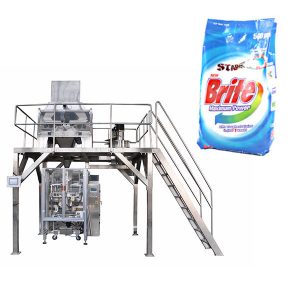 4 capete liniare cântătoare de detergent de spălare praf de ambalare mașină