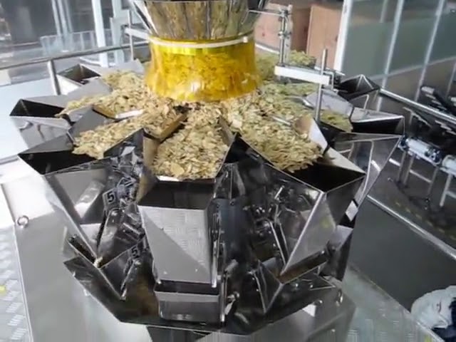 Mașină automată de ambalare a pungilor de 2 kg în formă verticală Umpleți tipul de etanșare