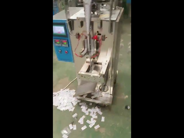 China furnizorul Automatic Vertical pernă Push Chips lichid Snack Packing Machine
